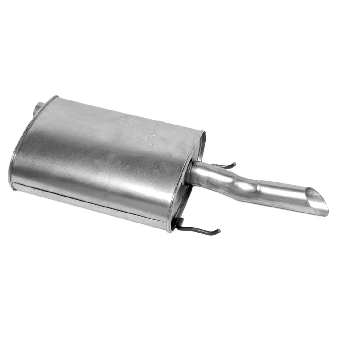 21346 – WALKER EXHST Exhaust Muffler, OE Replacement 11 Inch Width x 5-1/2 Inch Height Oval Aluminized Steel Case Sin...